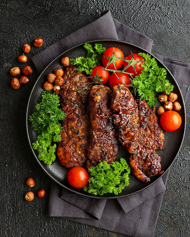 Sticky BBQ Chicken Kebabs
