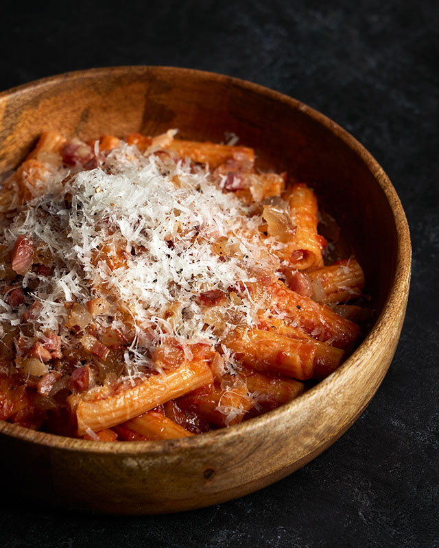 Tomato & Bacon Rigatoni